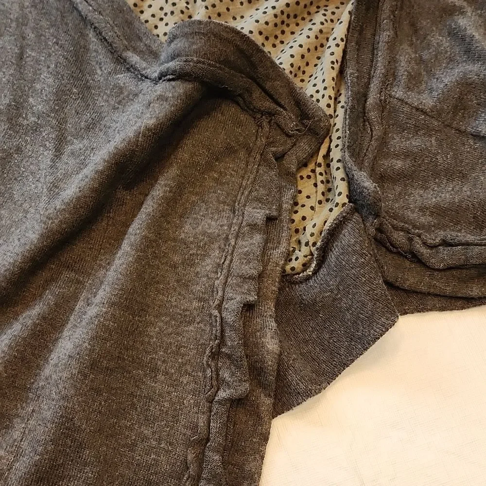 Free People gray Cardigan